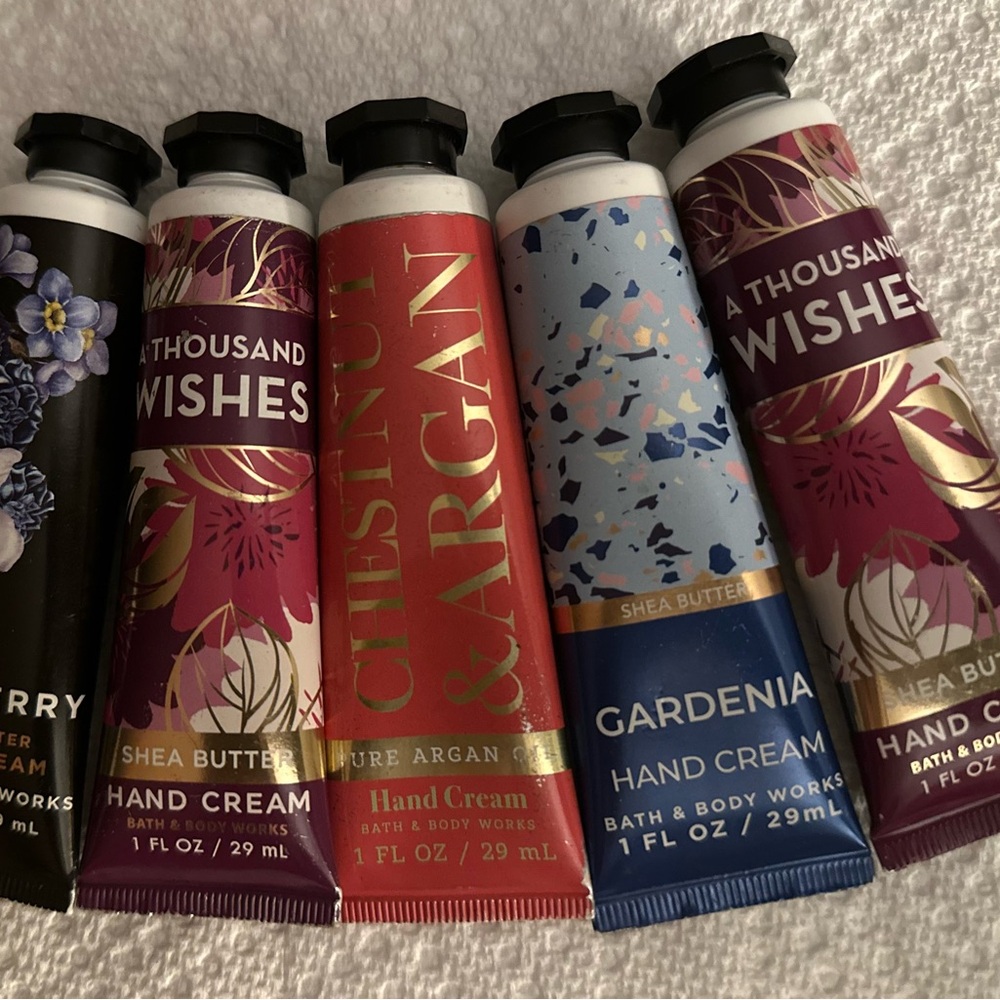 Bath and Body Works Hand Cream Bundle (5)